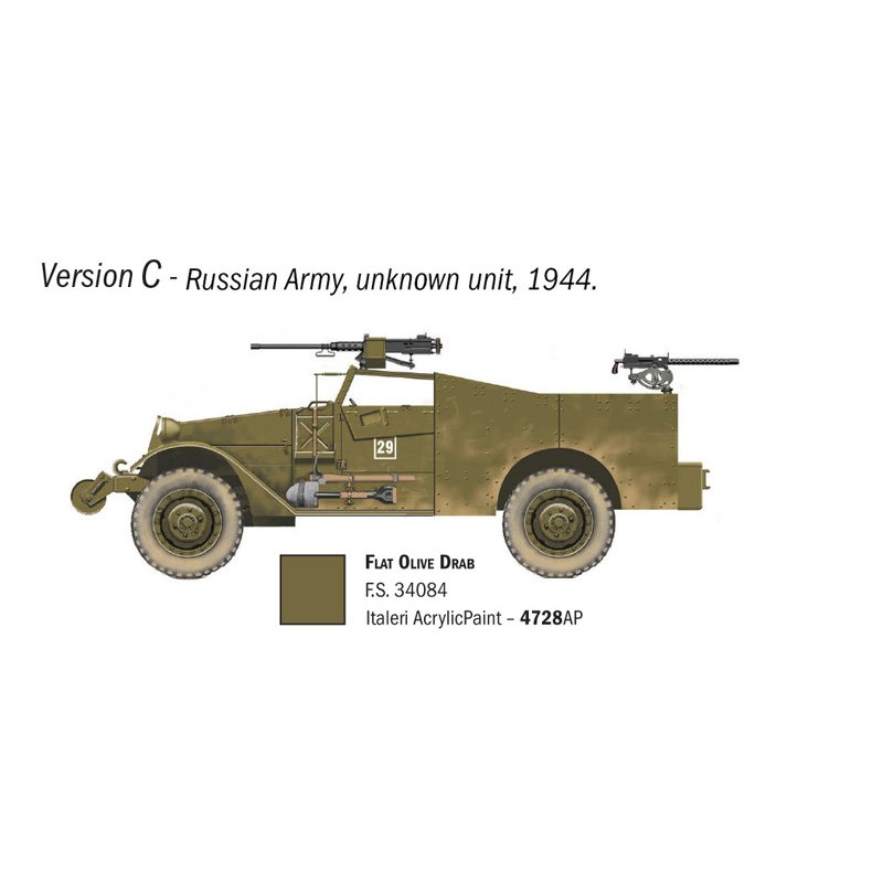 
                  
                    ITALERI M3A1 SCOUT CAR 1:72 SELF BUILD KIT
                  
                