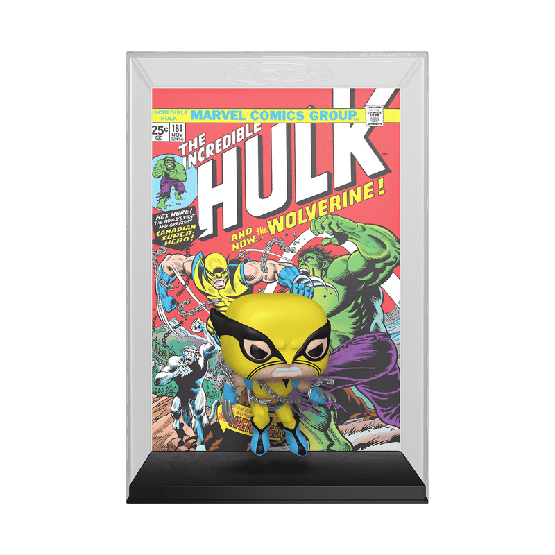 Funko Pop! Comic Covers: Marvel - Wolverine (The Incredible Hulk #181) Vinyl Figure