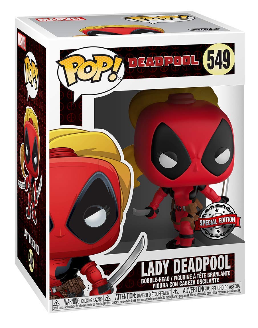 Funko POP! Lady Deadpool 549 (SPECIAL EDITION)