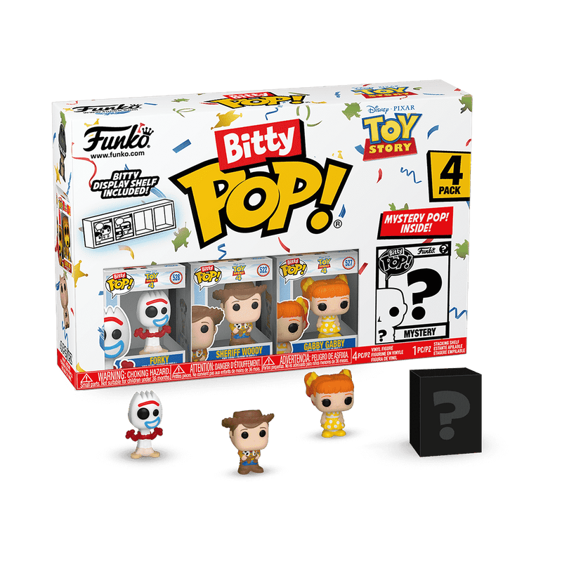 Funko Bitty Pop! Disney Pixar Toy Story Forky 4-Pack Mini Collectible Figures
