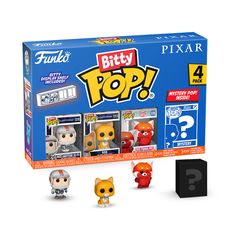 Funko Bitty Pop! Disney Pixar: Lightyear 4-Pack Mini Vinyl Figures