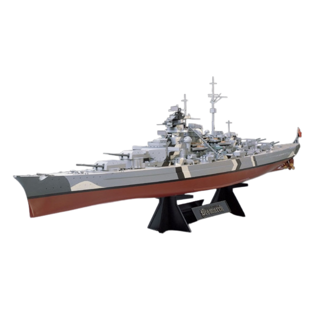 TAMIYA 1/350 SCALE BISMARCK GERMAN BATTLESHIP SELF BUILD KIT