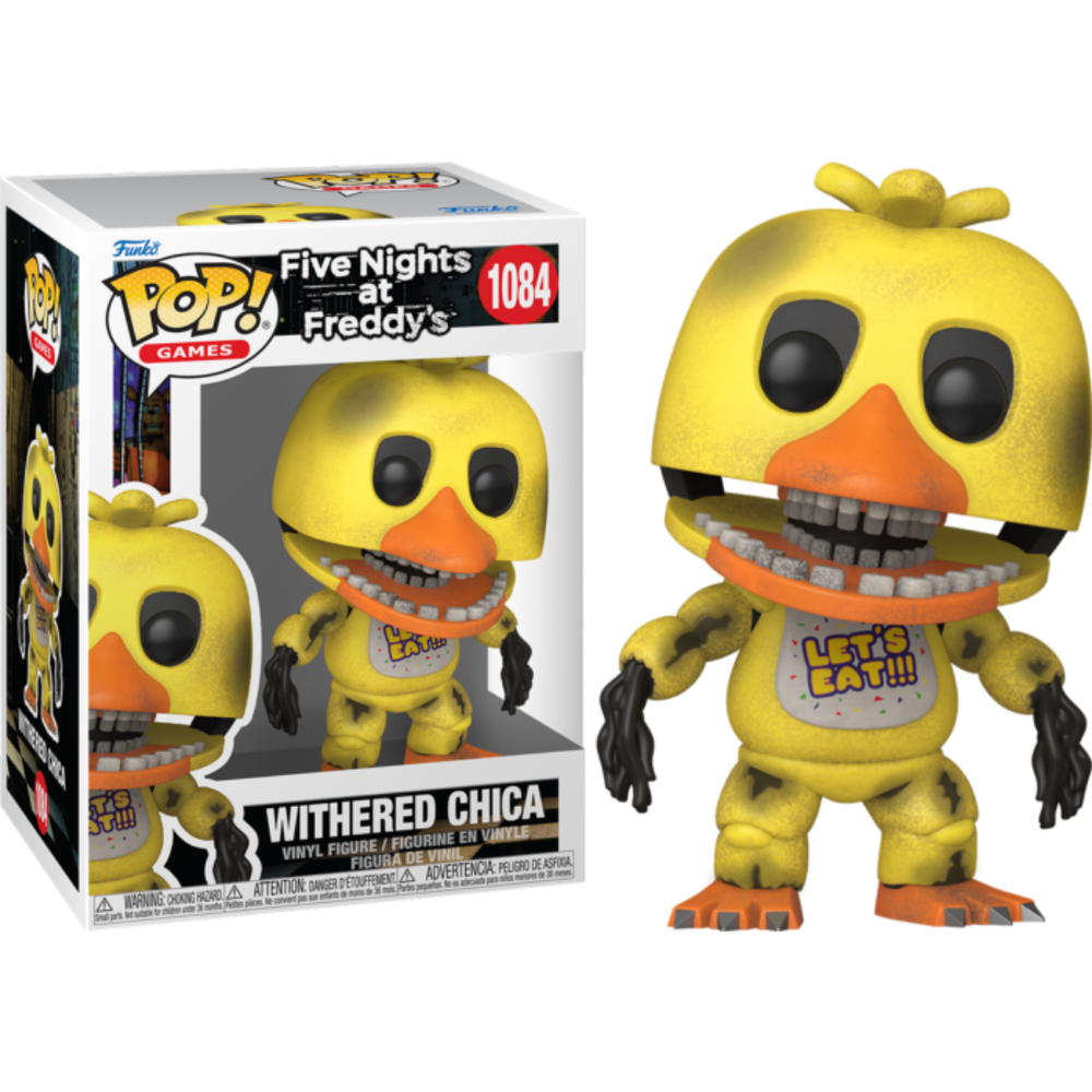 Five Nights at Freddy's - Withered Chica (Look no hands!) Pop! Vinyl Figure