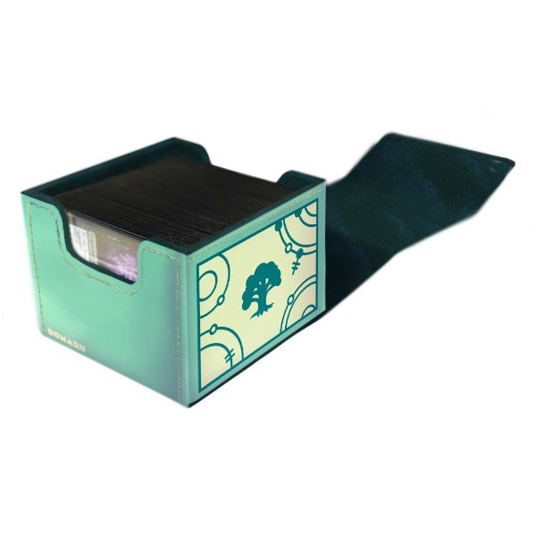 Gatherers' Tavern DOMARU Deck Box - Bloomseeker Green (MTG Lorwyn Eclipsed)