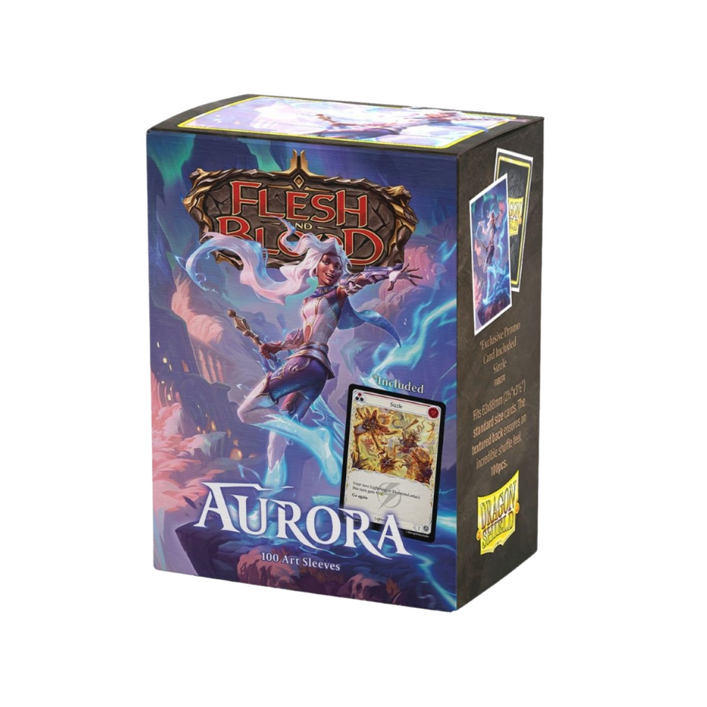 Dragon Shield: Sleeves – Matte Art – Flesh and Blood: Aurora