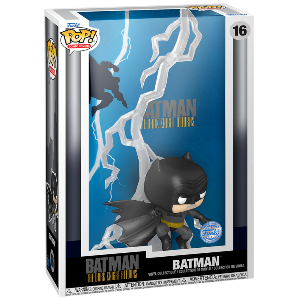 Batman: The Dark Knight Returns - Batman Glow-in-the-Dark Comic Covers Pop! Vinyl Figure