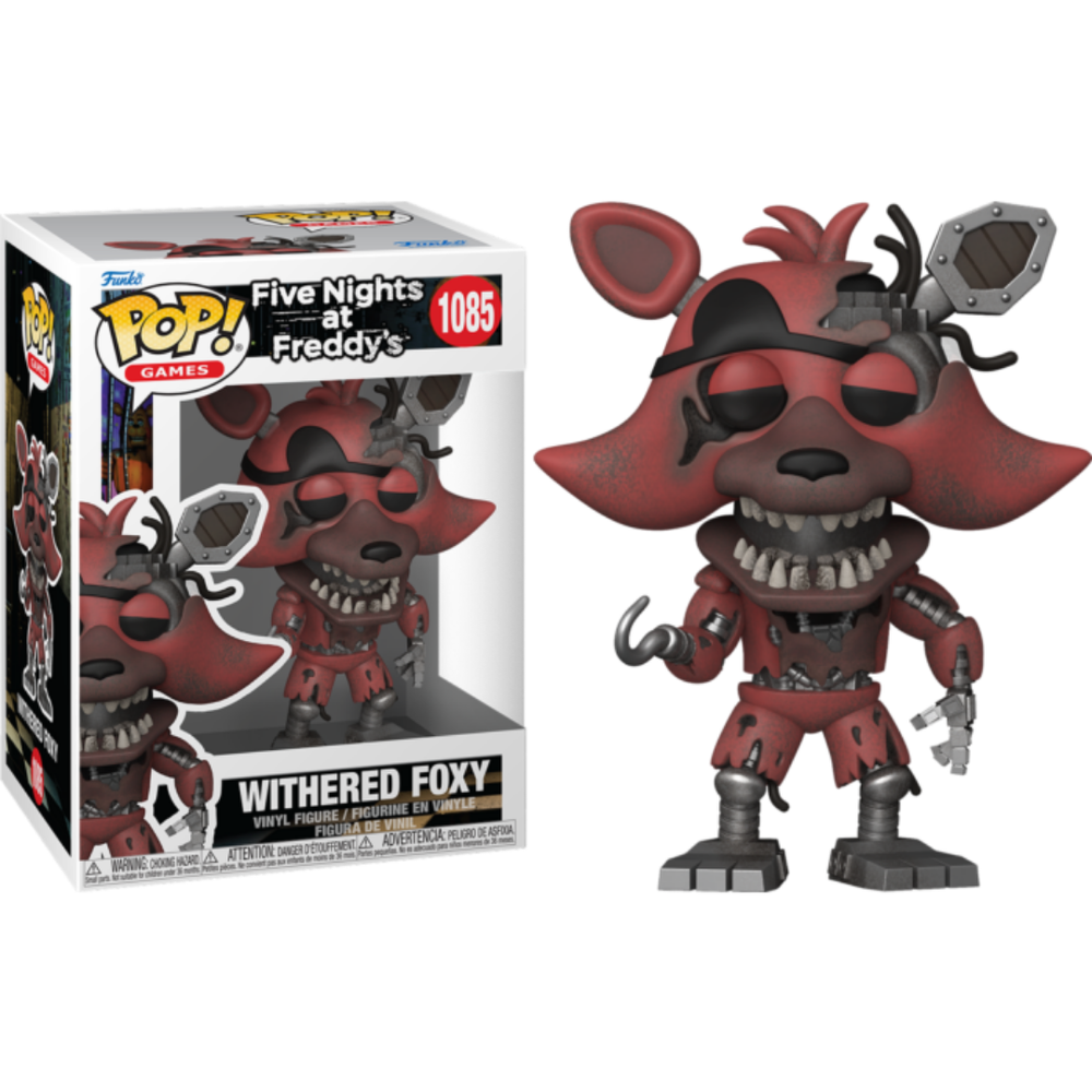 Five Nights at Freddy's - Withered Foxy Pop! Vinyl Figure