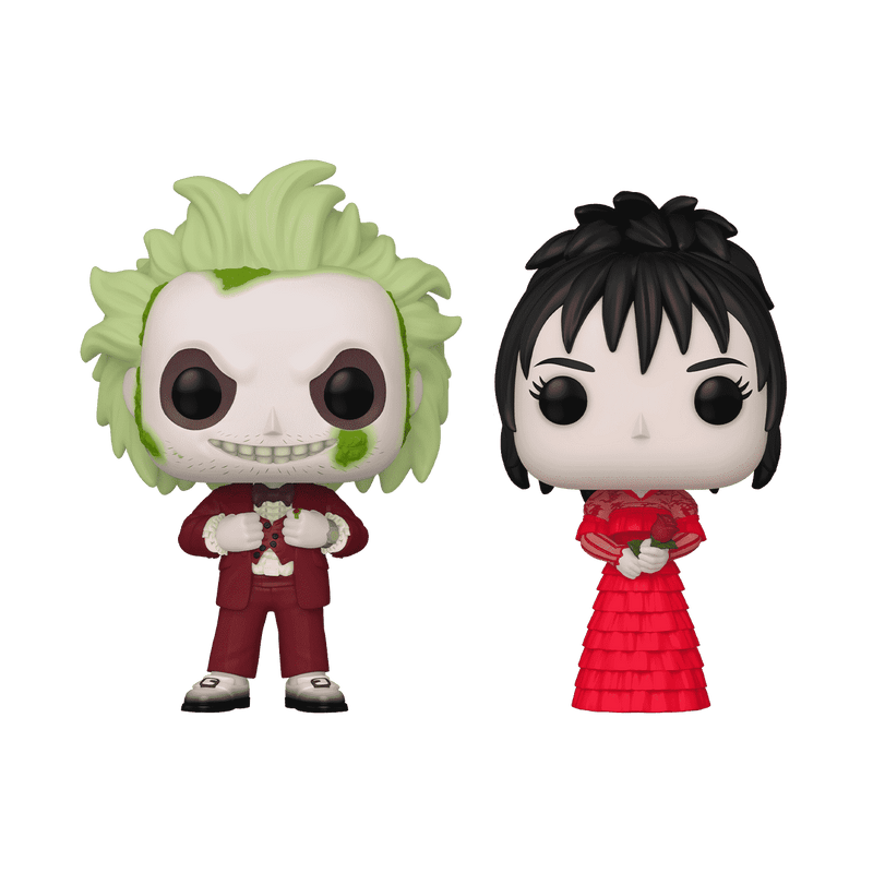 Funko Pop! Movies: Beetlejuice Beetlejuice - Beetlejuice & Lydia Deetz Vinyl Figures 2-Pack