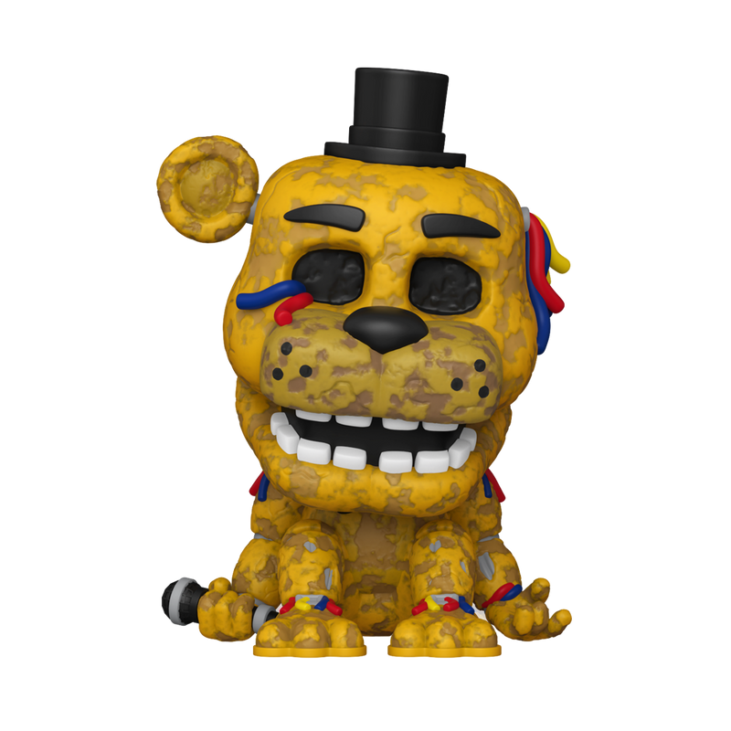 Funko Pop! Games: Five Nights at Freddy's 10th Anniversary - Withered Golden Freddy #1033 Vinyl Figure