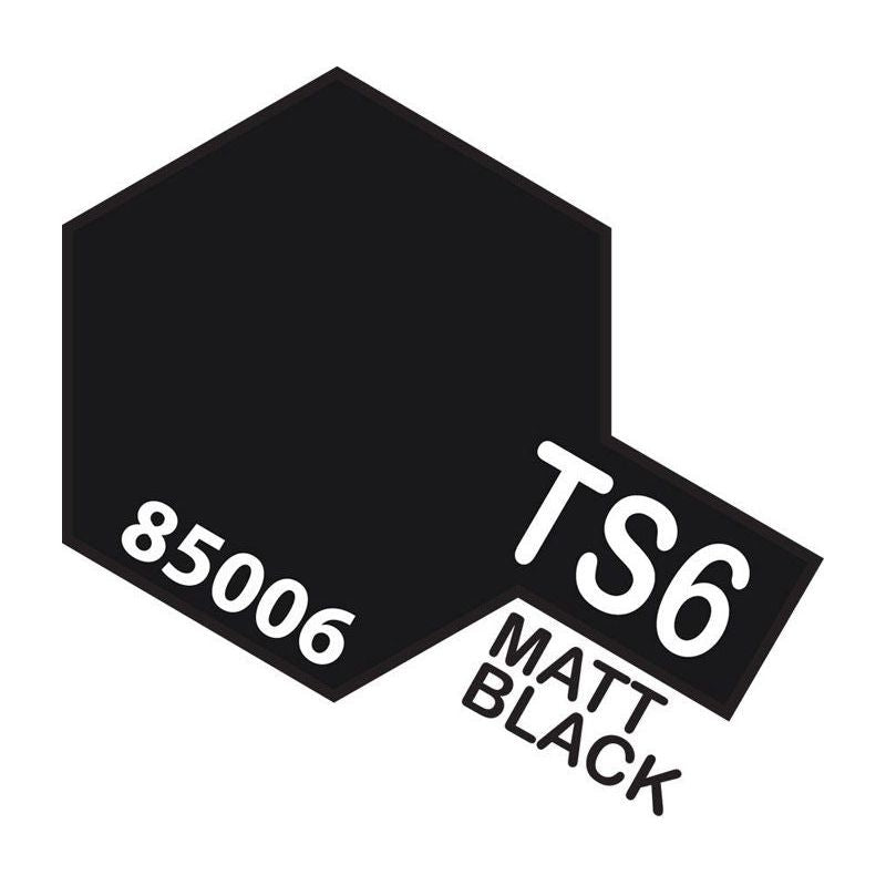 
                  
                    TAMIYA TS-6 Lacquer Spray Paint 100ml - MATT BLACK-Tamiya-ProHobbies
                  
                
