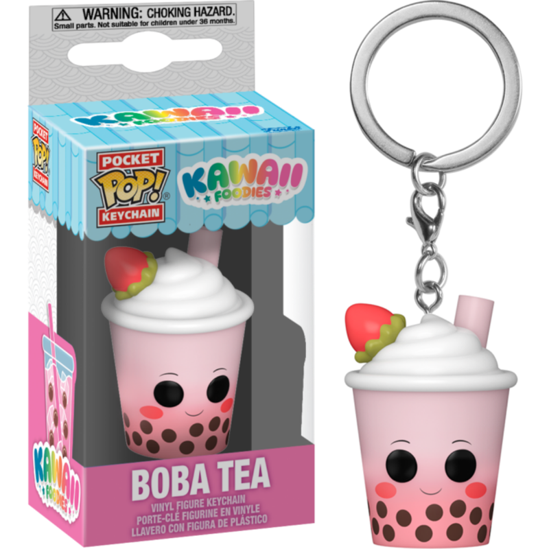 Kawaii Foodies - Boba Tea Pocket Pop! Keychain