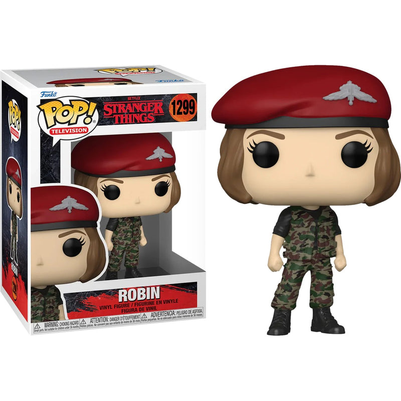 Stranger Things 4 - Robin in Hunter Outfit Pop! Vinyl Figure