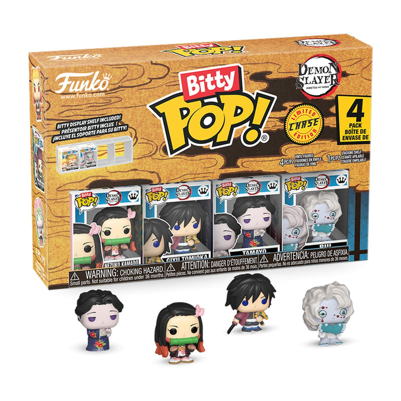 Demon Slayer - Nezuko Bitty Pop! 4-Pack