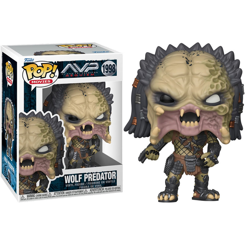 Alien Vs Predator: Requiem - Wolf Predator (with chase) Pop! Vinyl