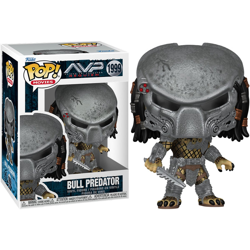 Alien Vs Predator: Requiem - Bull Predator Pop! Vinyl