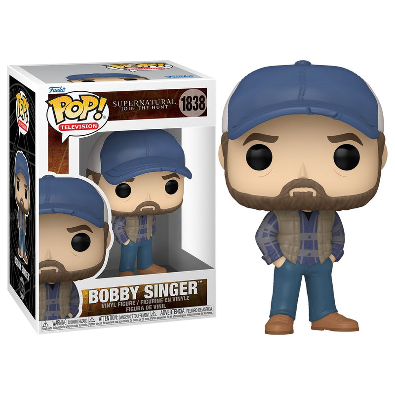 Supernatural - Bobby Singer with Hat Pop! Vinyl Figure