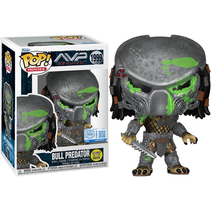 Alien Vs Predator: Requiem - Bull Predator (Battle Damaged) US Exclusi