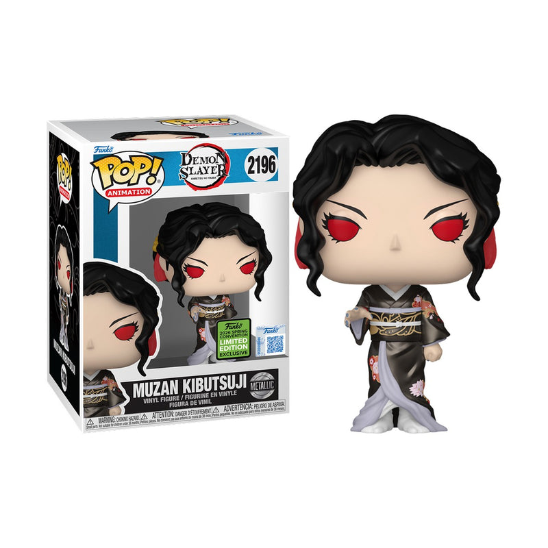 Demon Slayer - Muzan Kibutsuji Metallic Pop! Vinyl Figure (2026 Spring Convention Exclusive)
