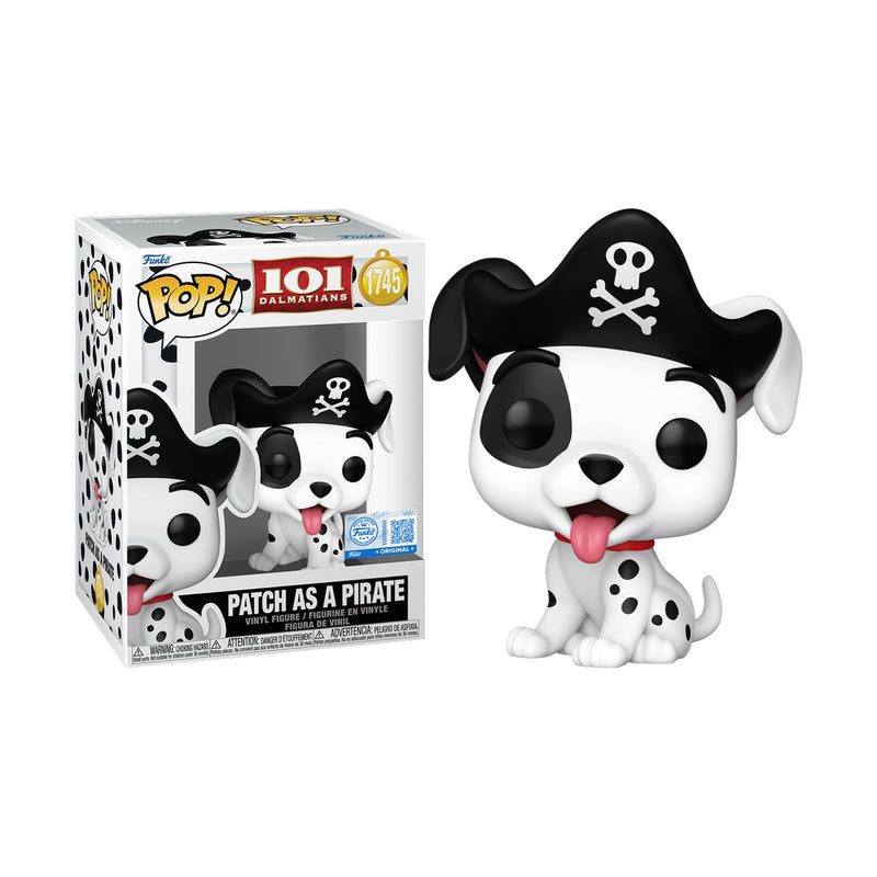 101 Dalmatians - Patch as a Pirate Pop! Vinyl Figure
