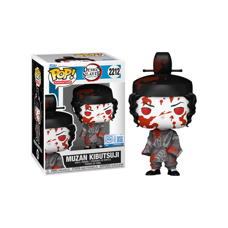 Demon Slayer - Muzan (Black & White Battle Damaged) US Exclusive Pop!