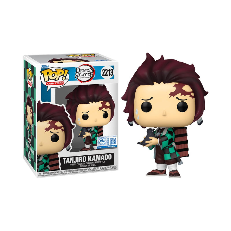 Demon Slayer - Tanjiro Kamado (with Crow) US Exclusive Pop! Vinyl [RS]