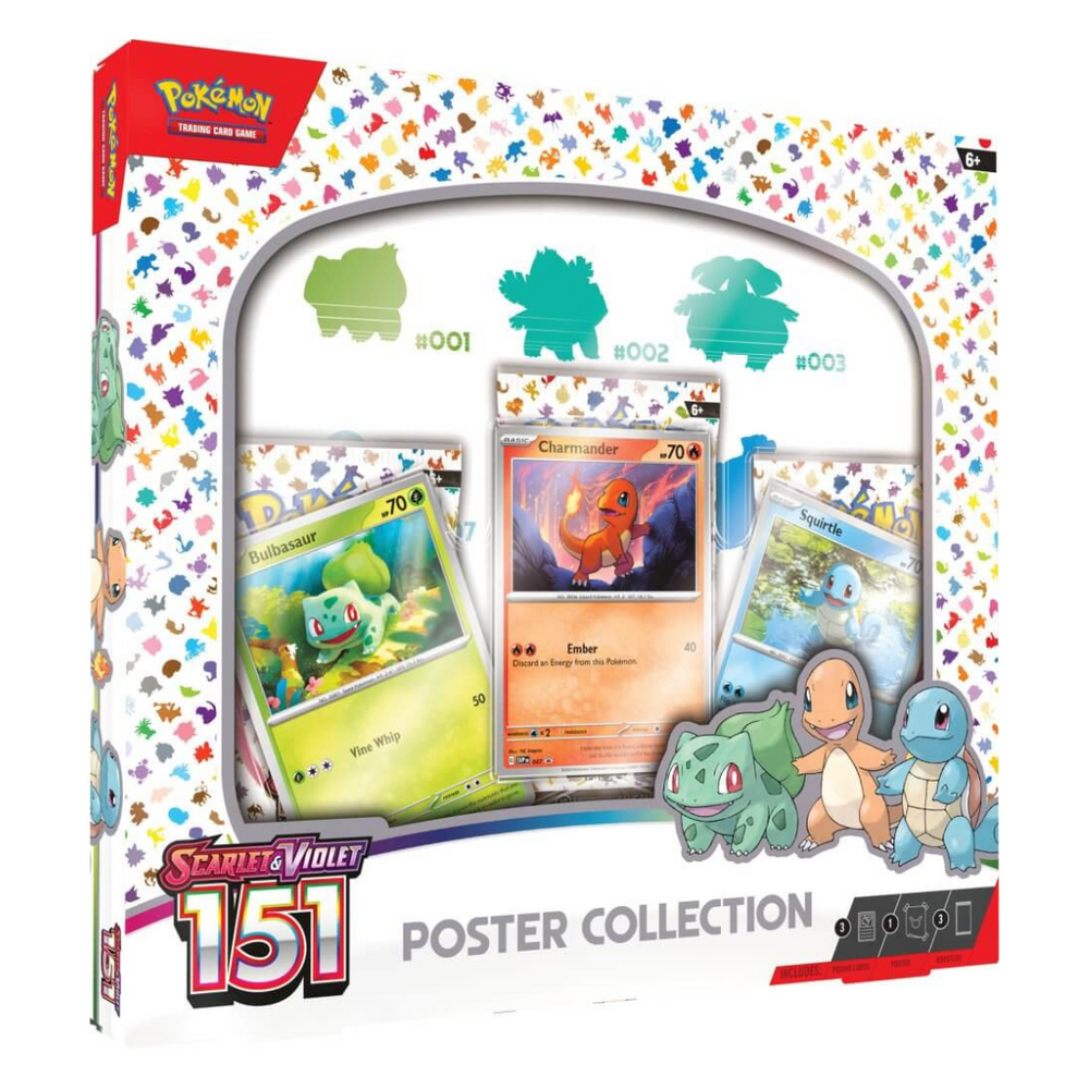 POKÉMON TCG Scarlet & Violet 151 Poster Collection