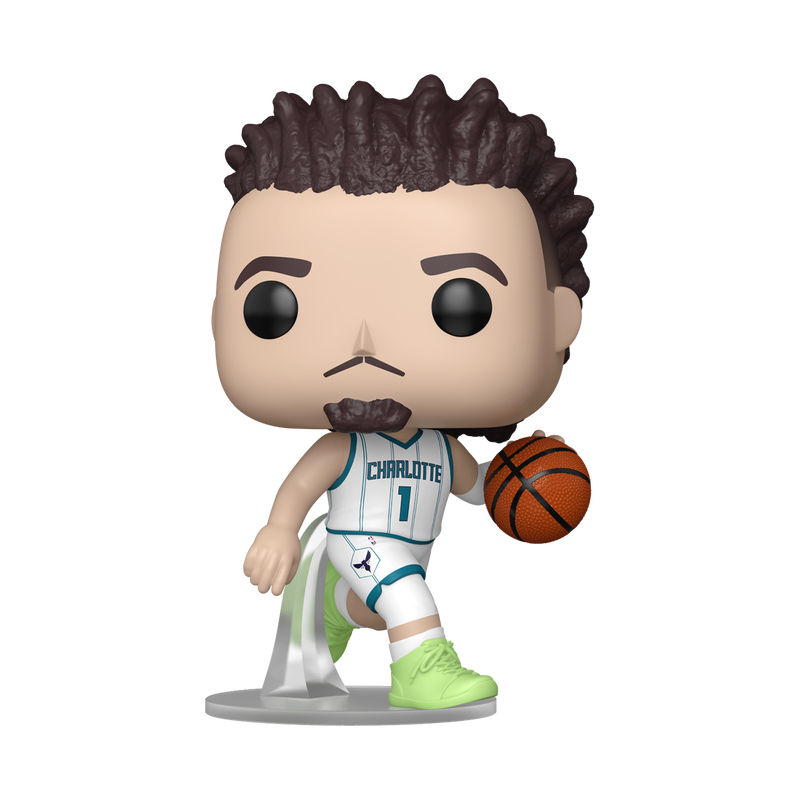 Funko Pop! NBA: Charlotte Hornets - LaMelo Ball (Association Edition / Home Uniform) Vinyl Figure #228