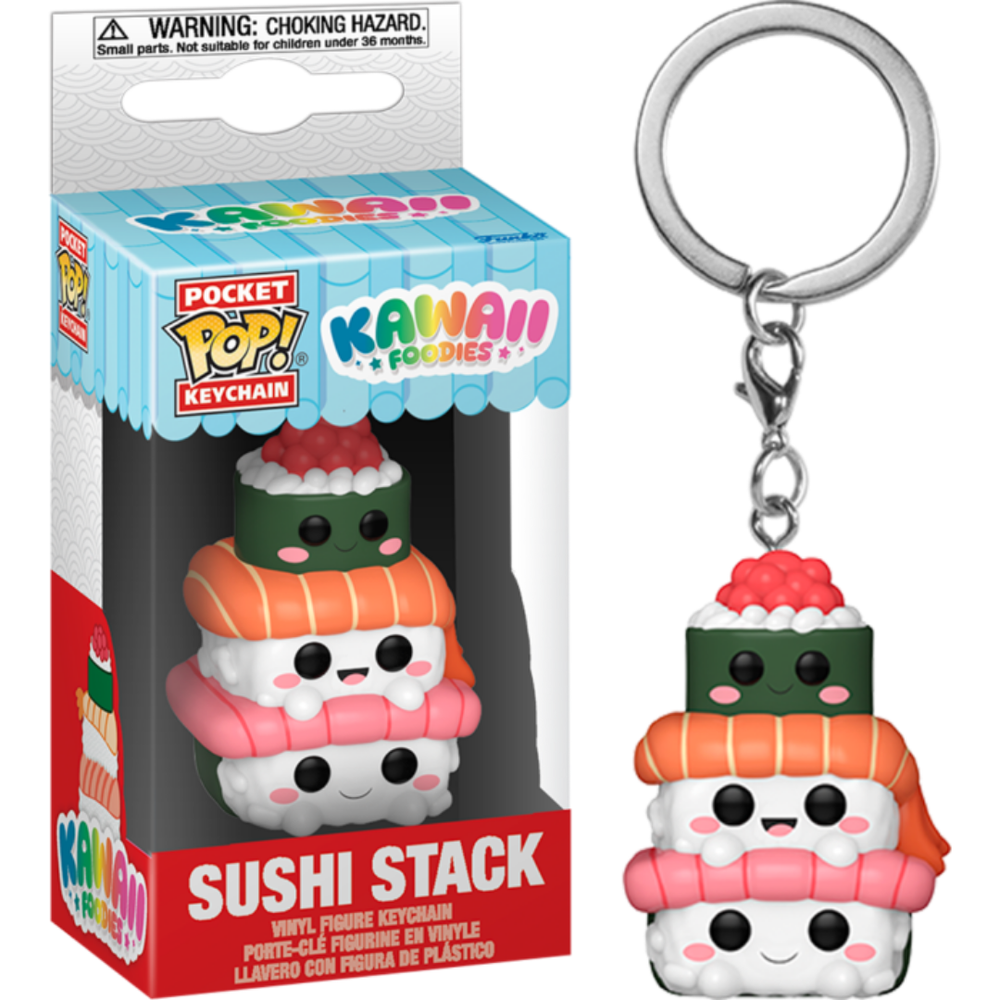 Kawaii Foodies - Sushi Stack Pocket Pop! Keychain
