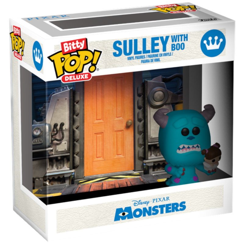 Monsters Inc. - Sulley with Doors Bitty Pop! Deluxe Vinyl Figure