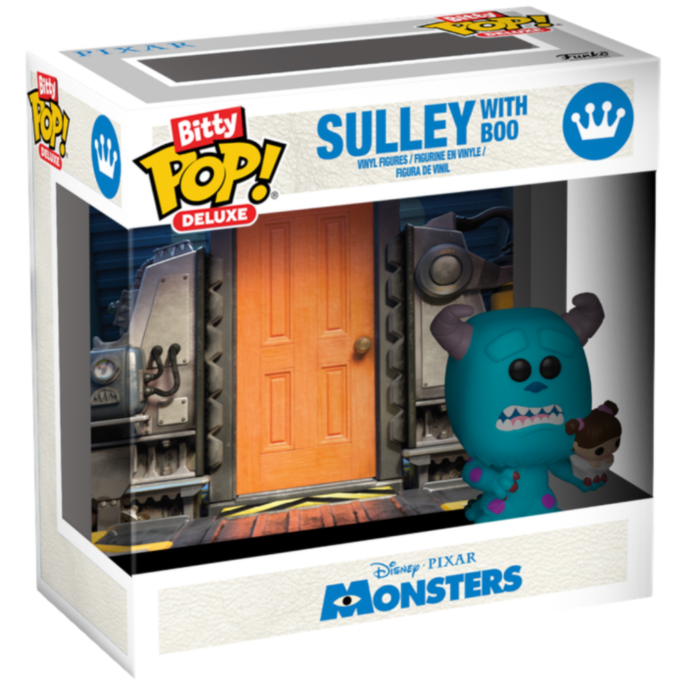 Monsters Inc. - Sulley with Doors Bitty Pop! Deluxe Vinyl Figure