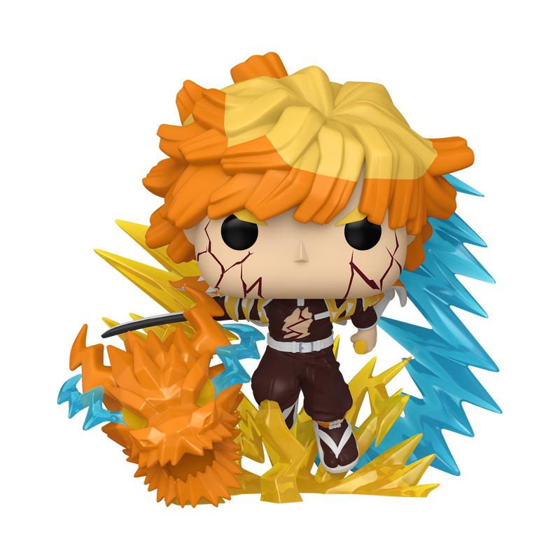 Funko Pop! Animation: Demon Slayer: Infinity Castle - Zenitsu Agatsuma (7th Form) Pop! Premium Vinyl Figure #2502