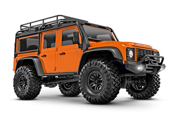 Traxxas TRX4M 1/18 Land Rover Defender 4x4 RC Trail Crawler (Orange)