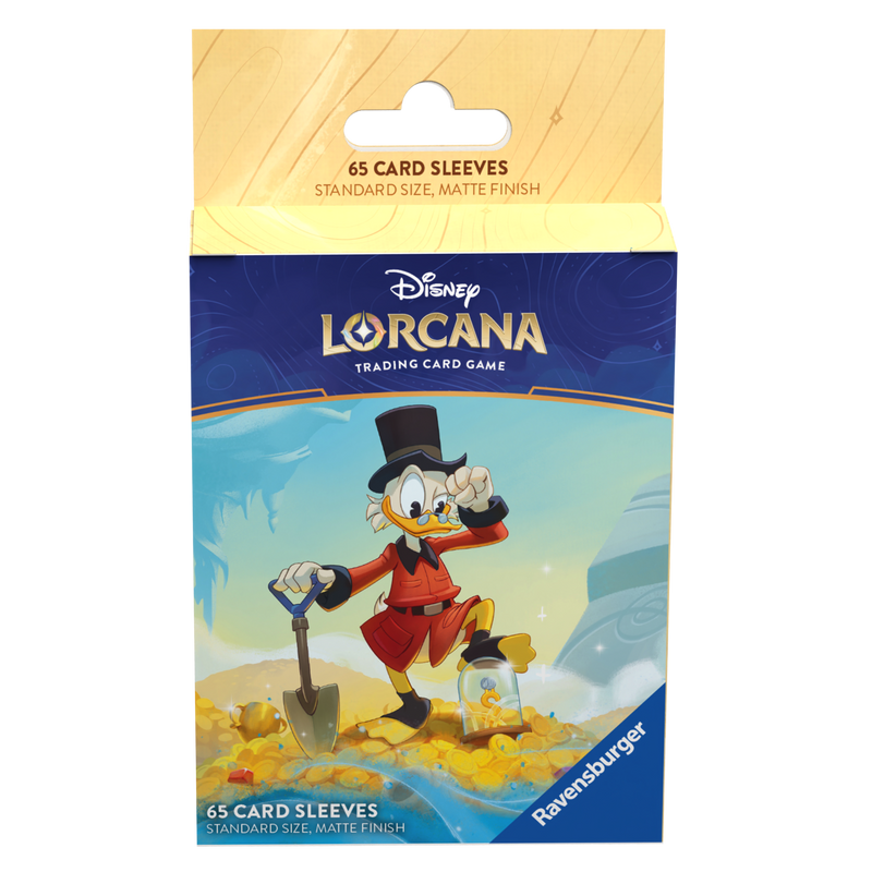 Disney Lorcana - Set 3 Into the Inklands - Scrooge McDuck Card Sleeves