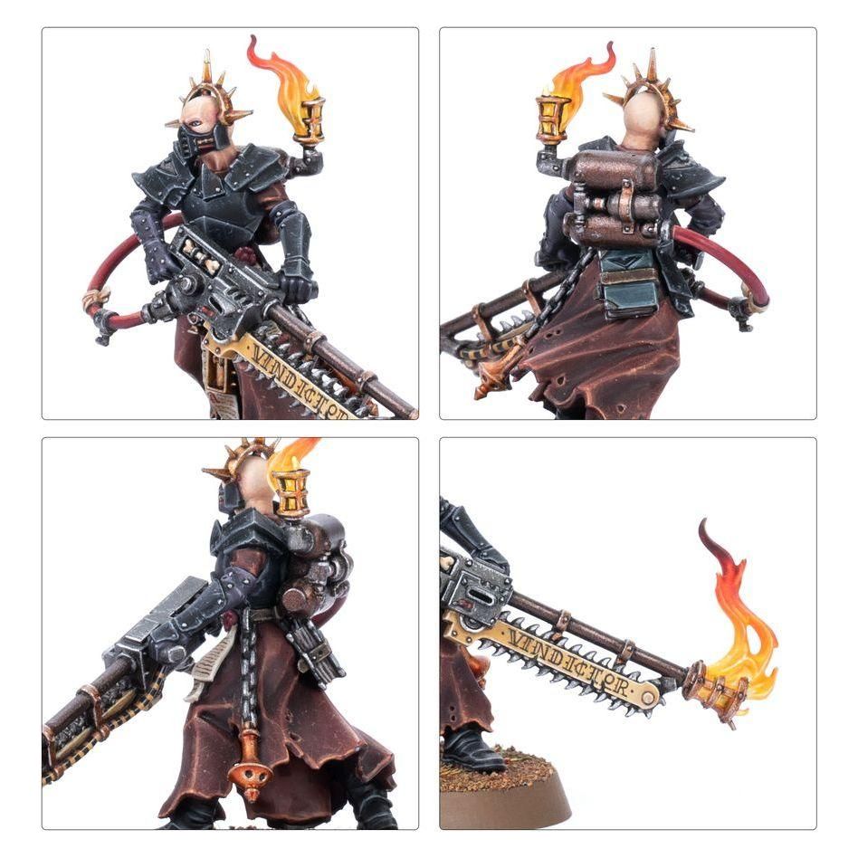 Adepta Sororitas - Ministorum Priest with Vindictor