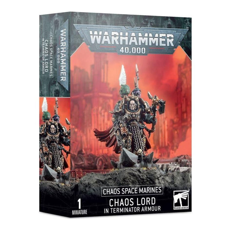 Chaos Space Marines Chaos Lord/Sorcerer in Terminator Armour