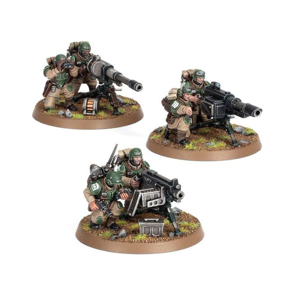 Warhammer 40k Cadian Heavy Weapons Squad