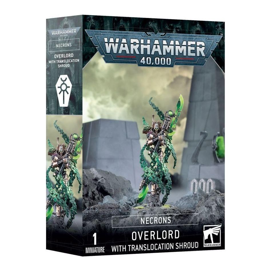 Necrons: Overlord with Translocation Shroud