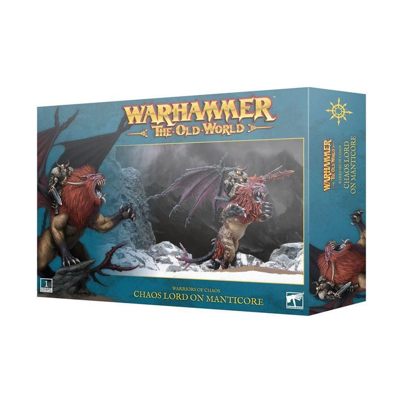 Warhammer The Old World: Chaos Lord on Manticore