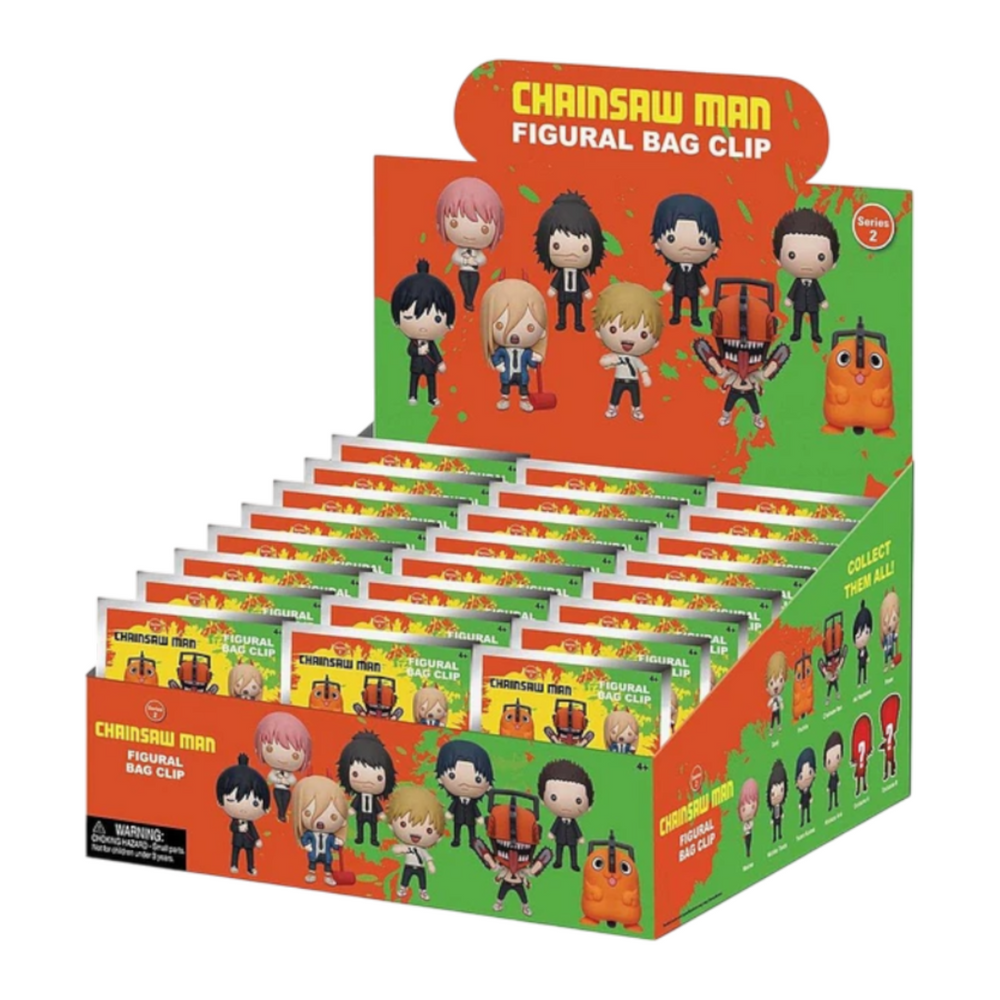 Chainsaw Man - 3D Figural Foam Bag Clip Blind Bag! (Series 2)