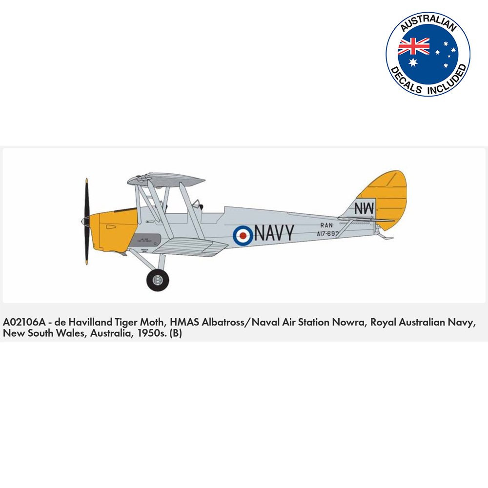 
                  
                    AIRFIX DE HAVILLAND TIGER MOTH SELF BUILD KIT
                  
                