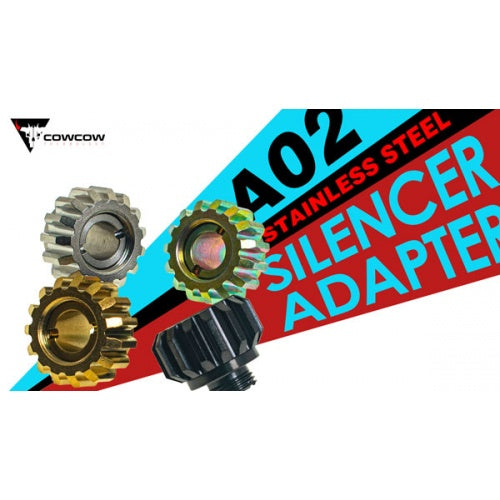 
                  
                    CowCow A02 Silencer Adapter - Gold
                  
                