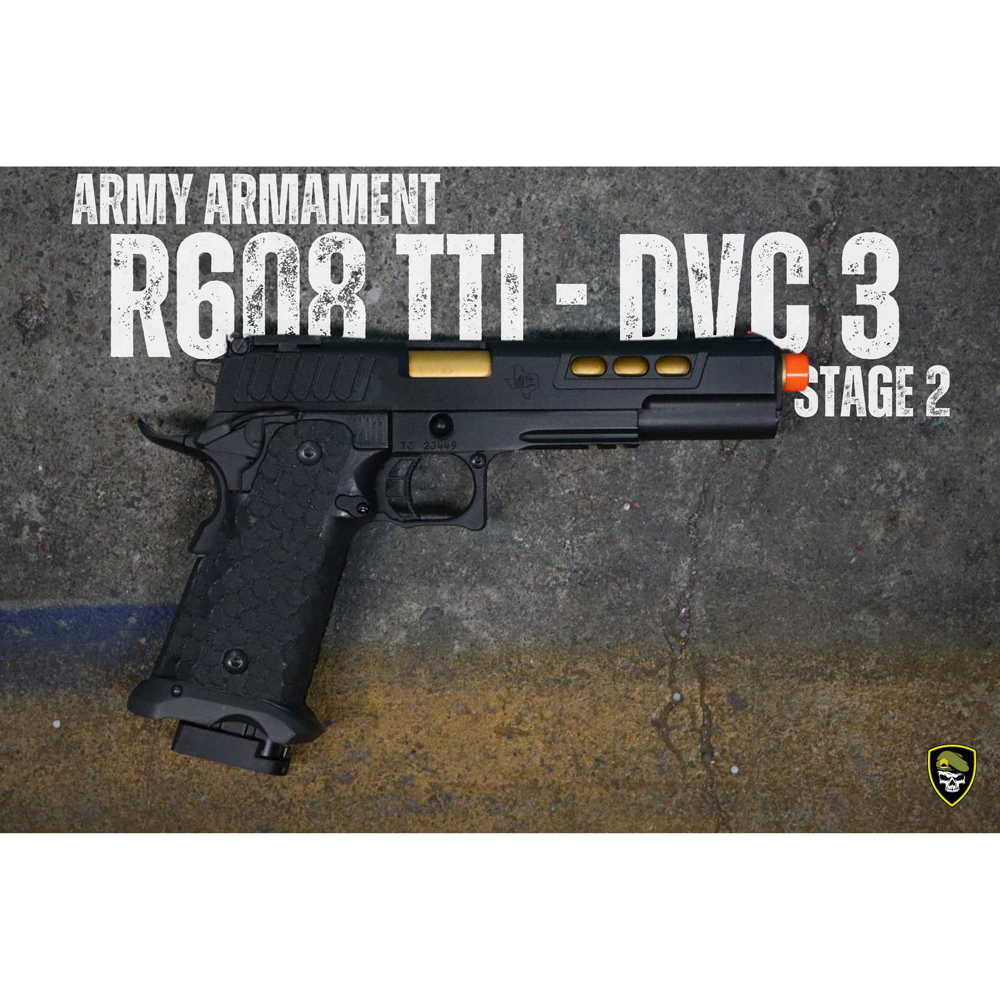 
                  
                    Army Armament Stage 2 R608 DVC 3 Gel Blaster
                  
                