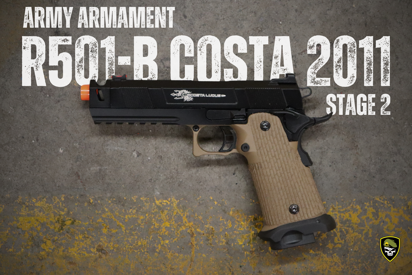 
                  
                    Army Armament Stage 2 R501-B STI (COSTA 2011) Gel Blaster
                  
                