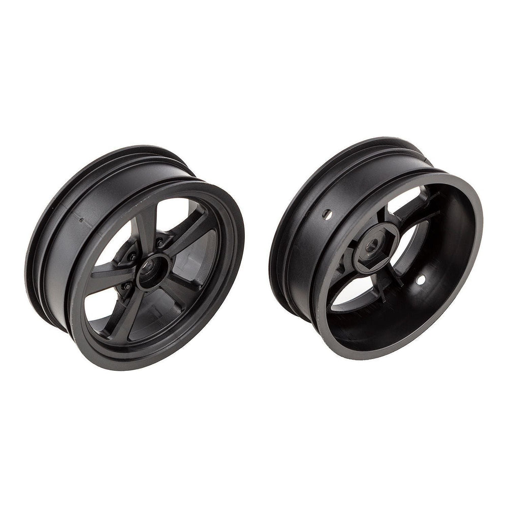 DR10 Drag Front Wheels, black