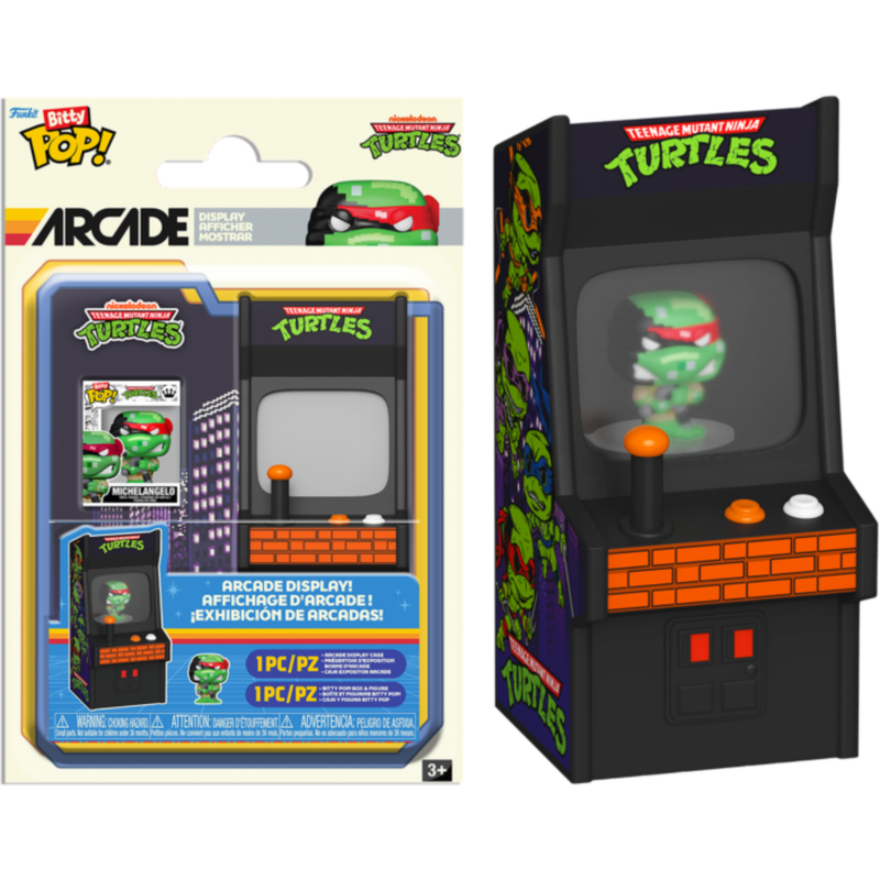 Teenage Mutant Ninja Turtles - Michelangelo Bitty Pop! Arcade Display Vinyl Figure