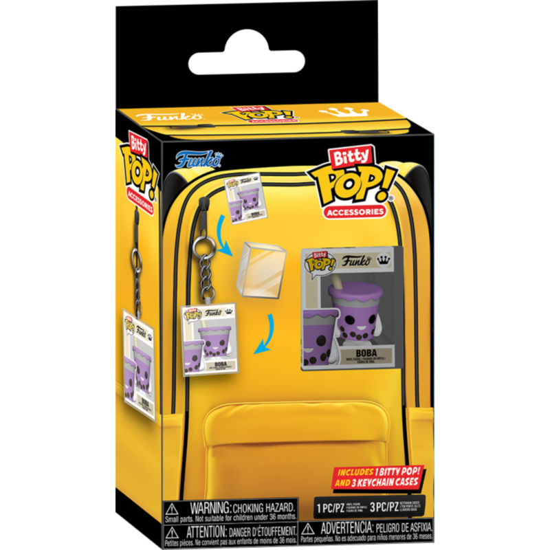Funko - Boba & Bitty Pop! Keychain Cases 4-Pack