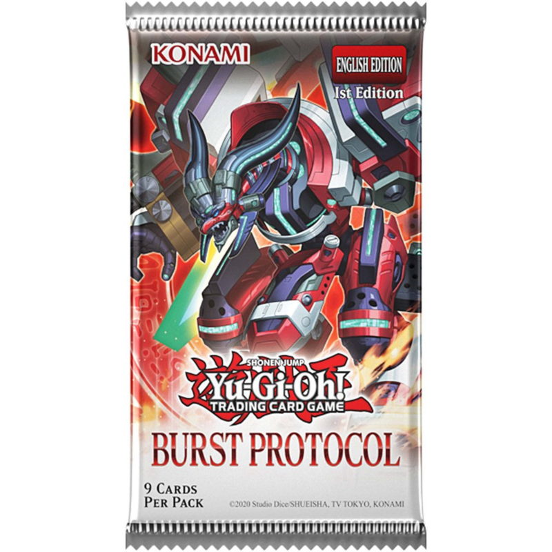YuGiOh! TCG Burst Protocol - 9 x Card Booster