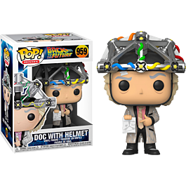 Back to the Future - Doc w/Helmet Pop!