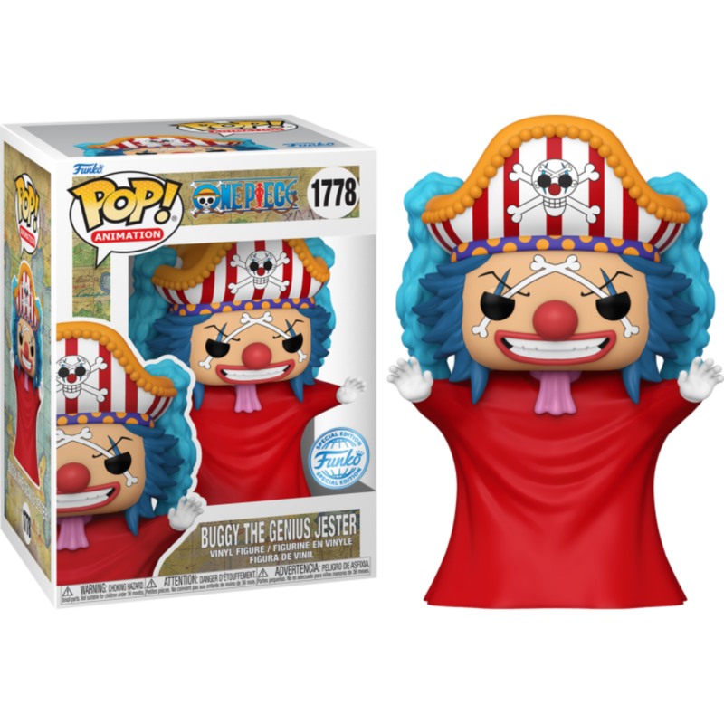 One Piece - Buggy the Genius Jester Pop! Vinyl Figure