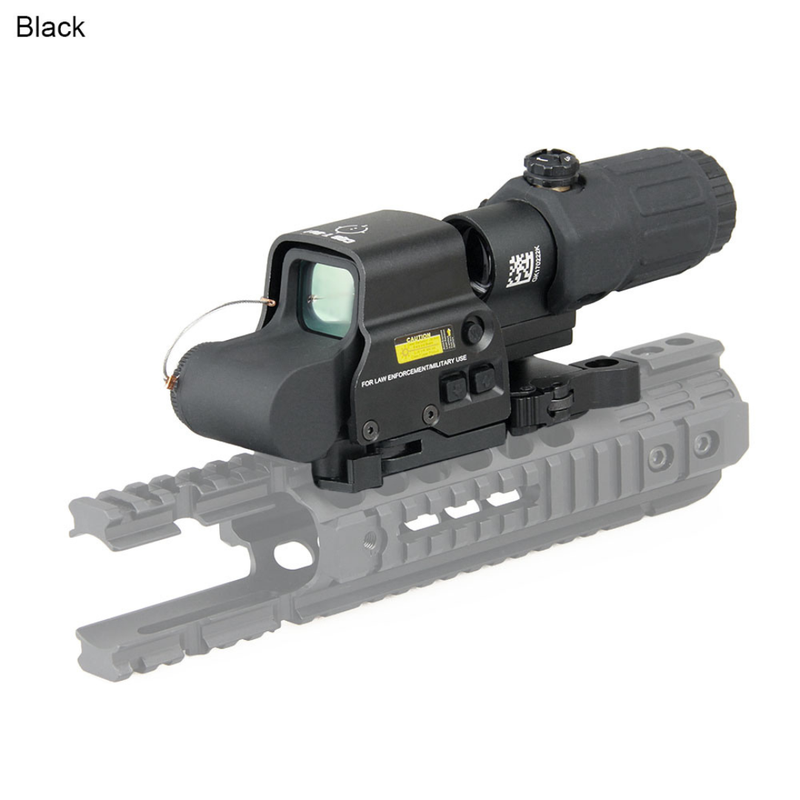 Tactical Holographic Hunting Sight Combo Set 558 Red Dot+G33 Magnifier Reflex Sight Open Reflex Optical Scope